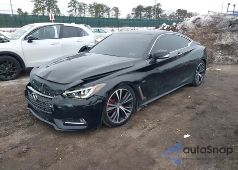 2018 Infiniti Q60 3.0T Luxe z USA, uszkodzony, nr VIN JN1EV7EK4JM341764